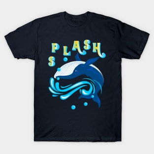 BLUE WHALE SPLASH T-Shirt